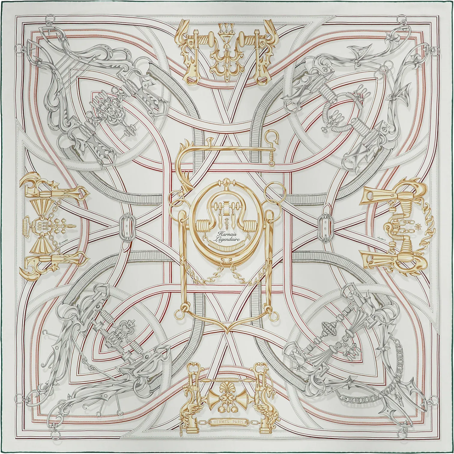 Платок HERMES (90Х90 см)