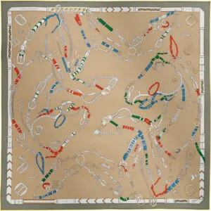 Платок HERMES (90Х90 см)