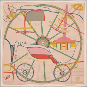 Платок HERMES (90Х90 см)