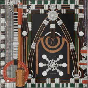 Платок HERMES (90Х90 см)