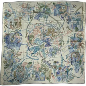 Платок HERMES (90Х90 см)