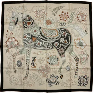 Платок HERMES (90Х90 см)