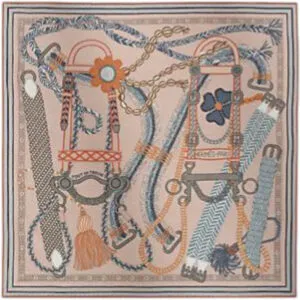 Платок HERMES (90Х90 см)