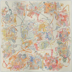 Платок HERMES (90Х90 см)