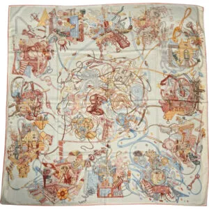 Платок HERMES (90Х90 см)
