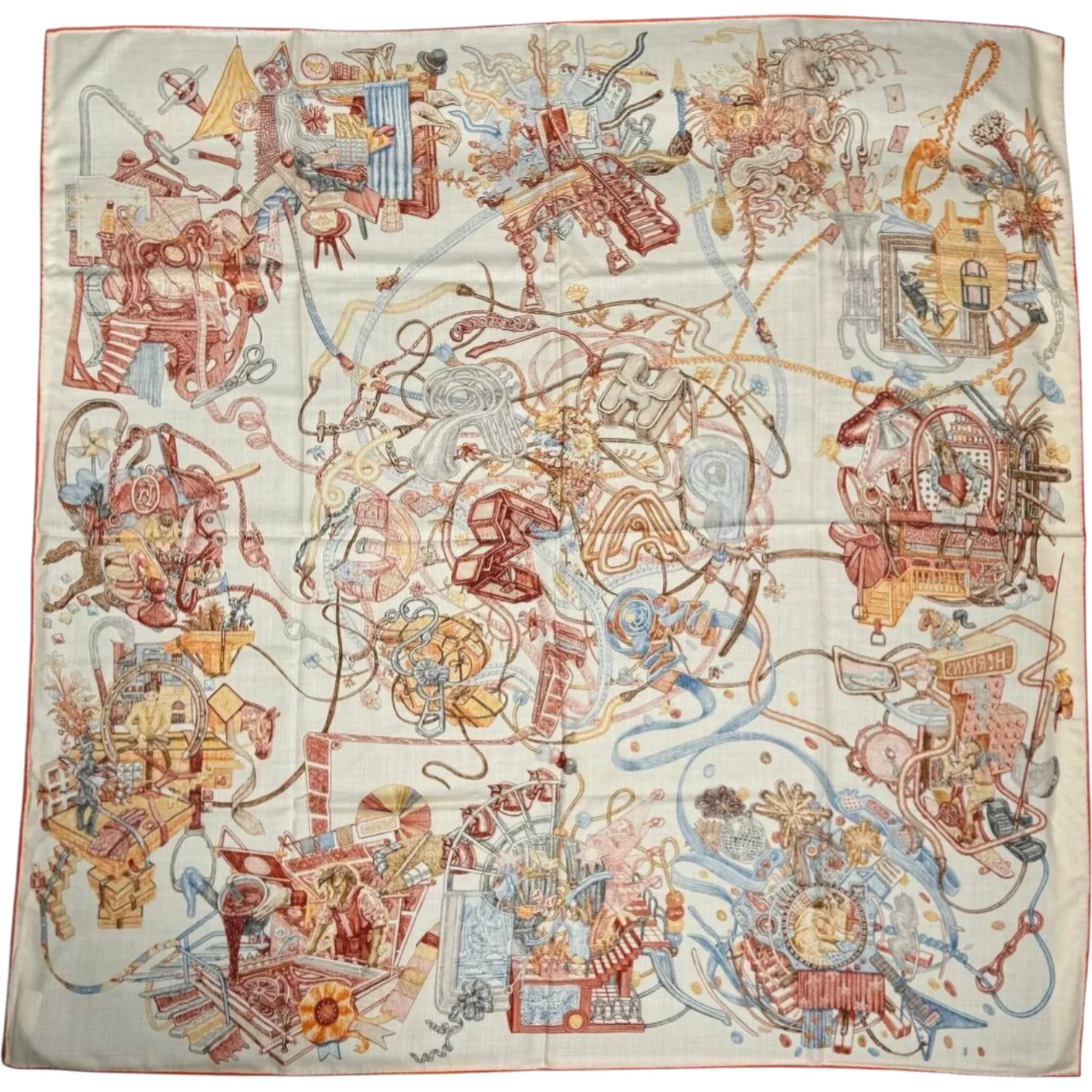 Платок HERMES (90Х90 см)
