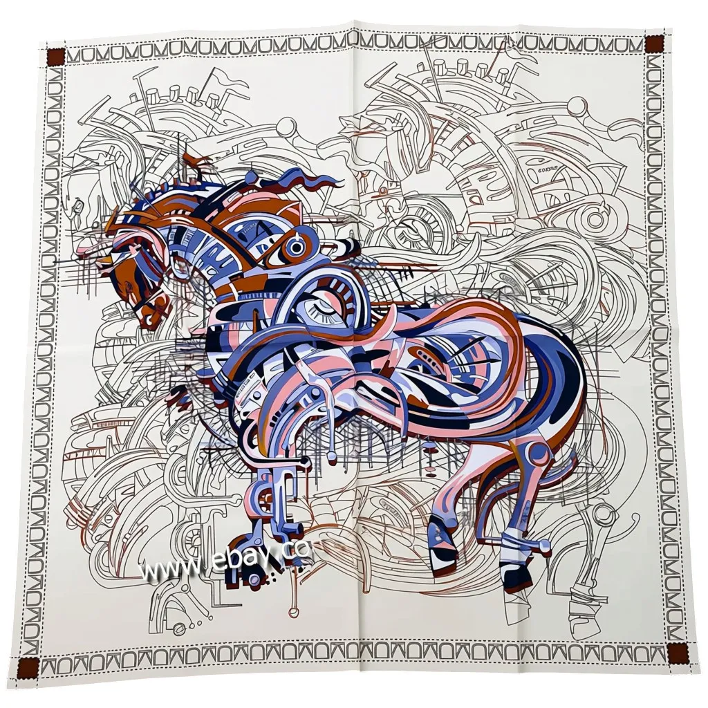 Платок HERMES (90Х90 см)