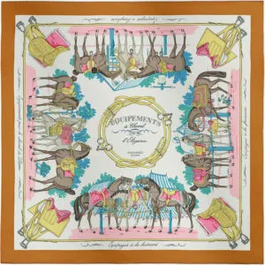 Платок HERMES (90Х90 см)