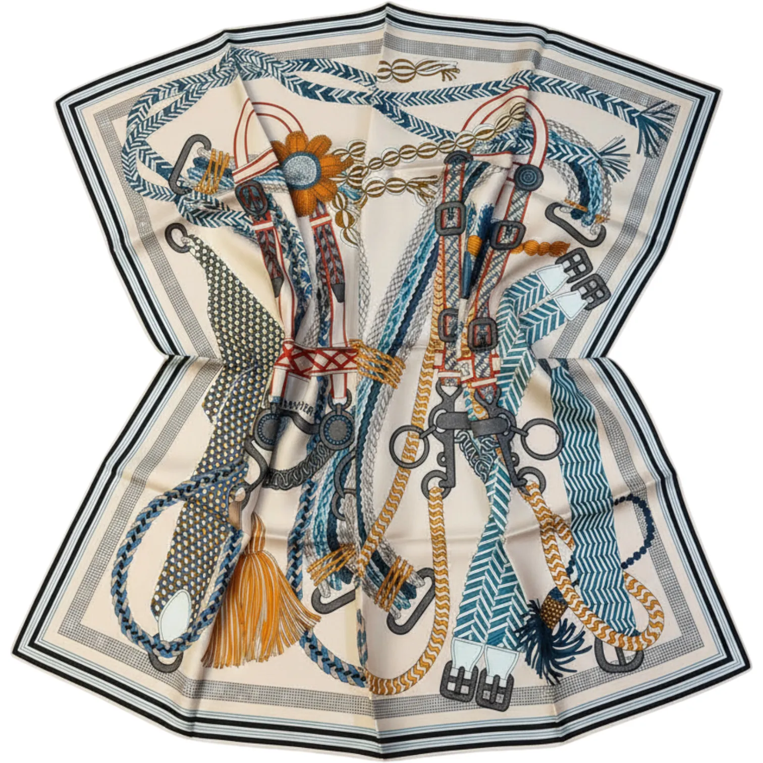 Платок HERMES (90Х90 см)