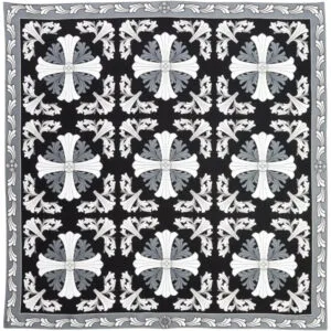 Платок CHROME HEARTS (90Х90 см)