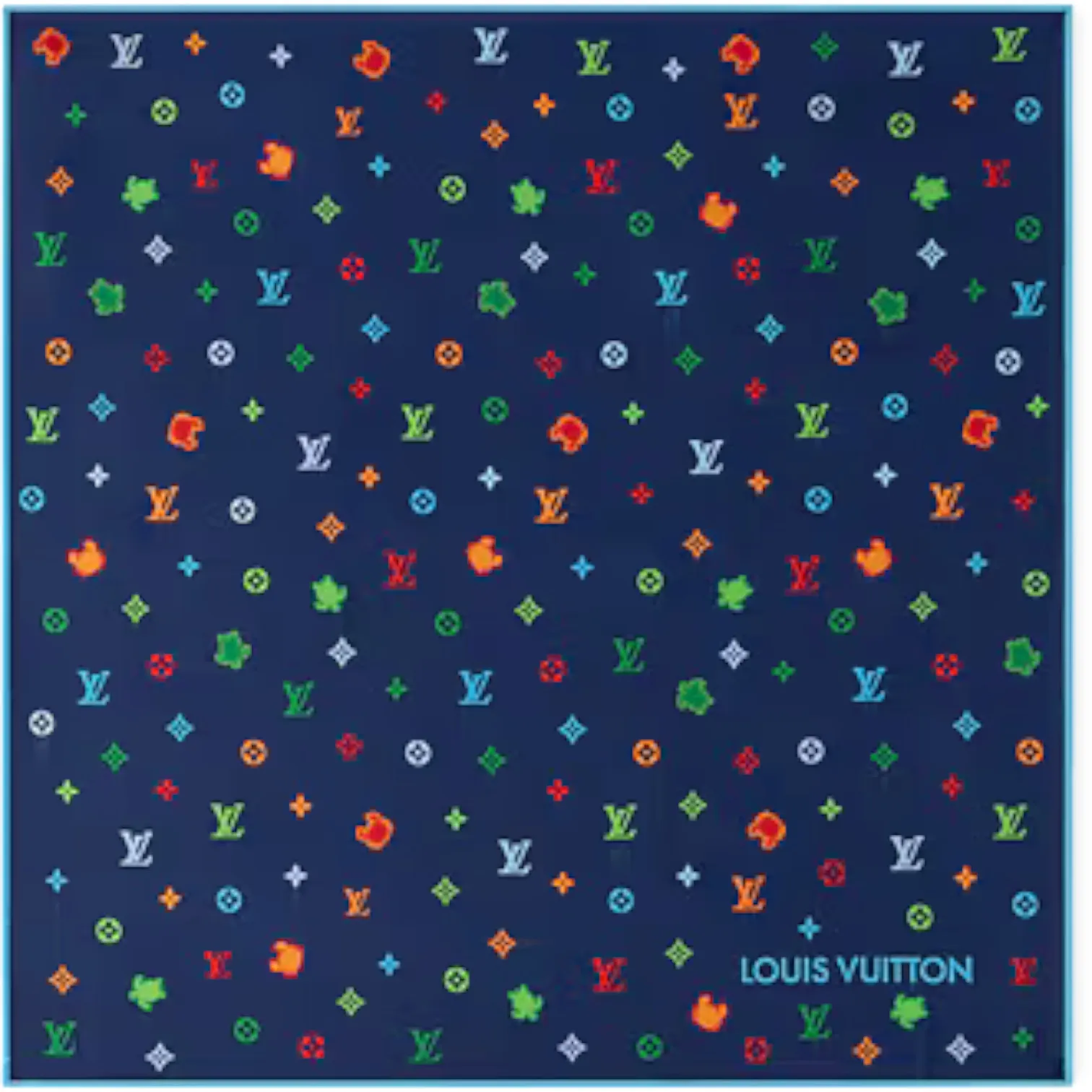 Платок LOUIS VUITTON (90Х90 см)