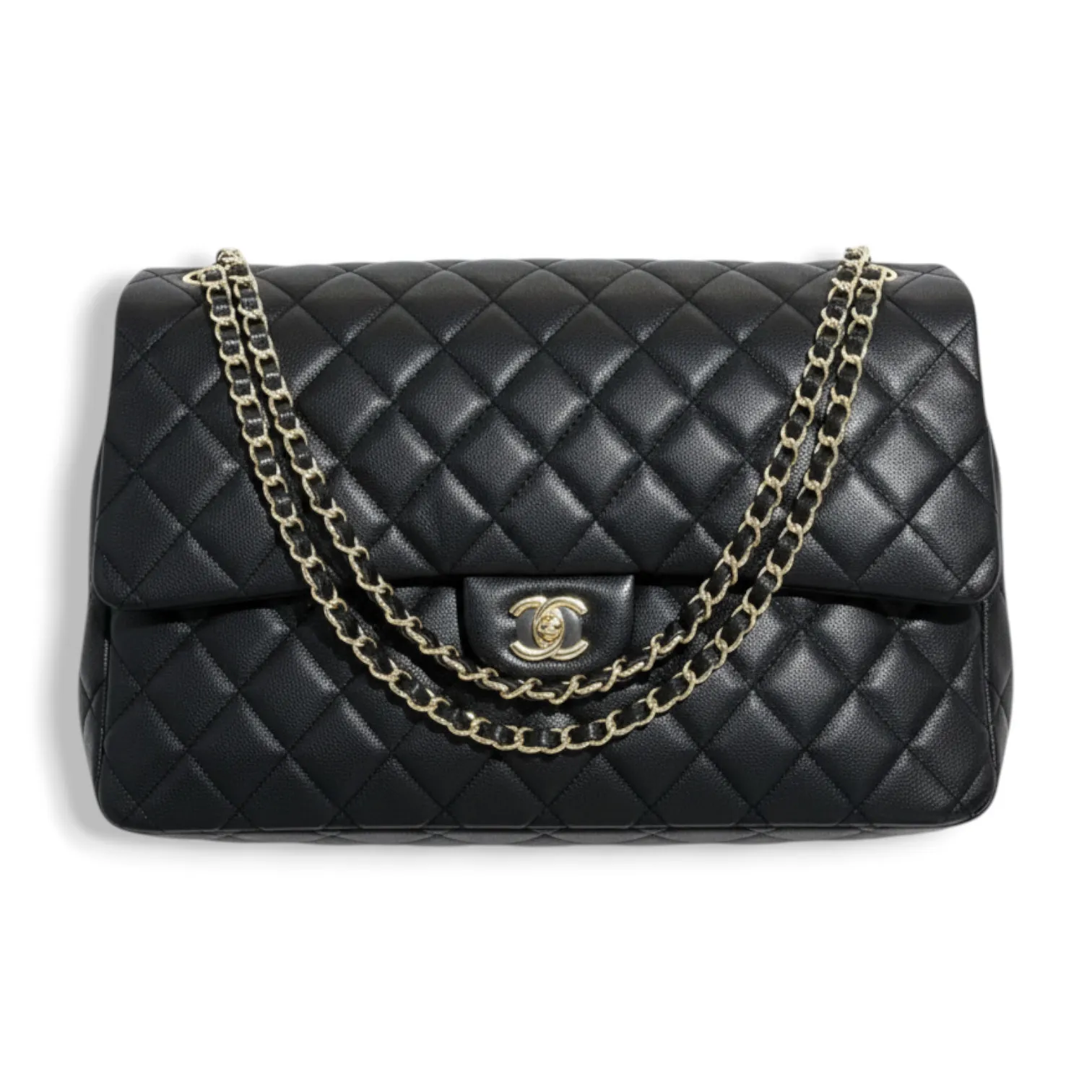 Сумка CHANEL Classic Flap Caviar (40 см)