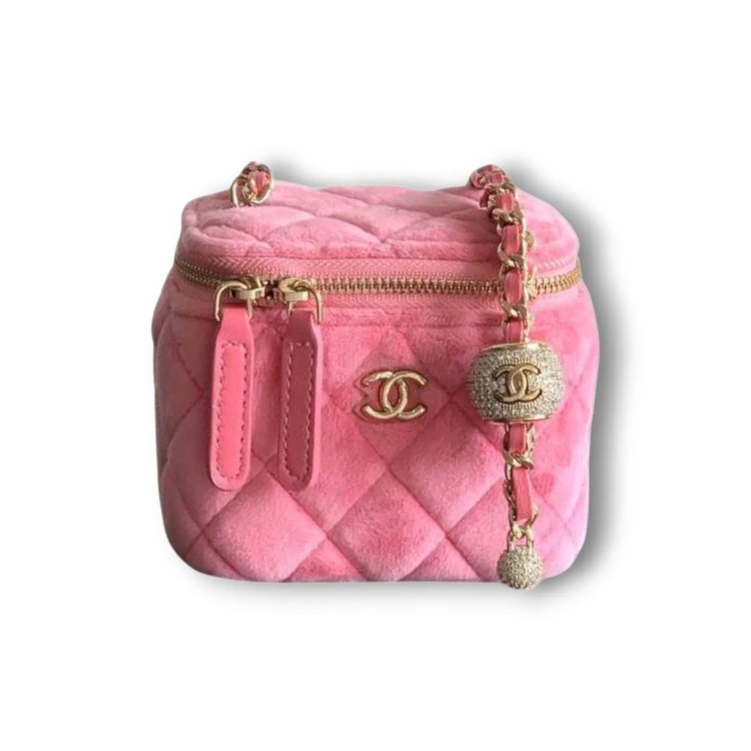 Клатч CHANEL Pearl Crush Small Vanity Case with Chain (12 см)