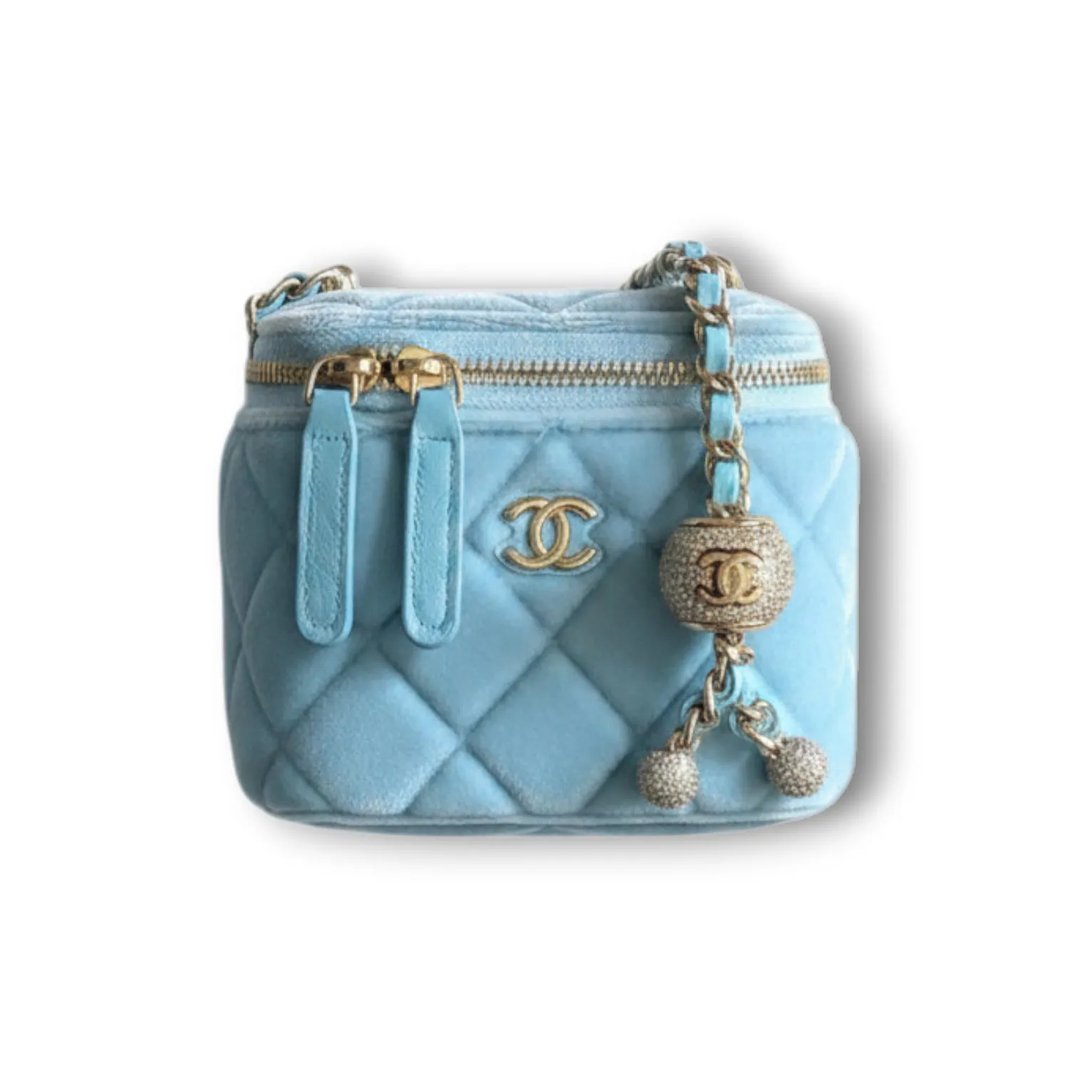 Клатч CHANEL Pearl Crush Small Vanity Case with Chain (12 см)