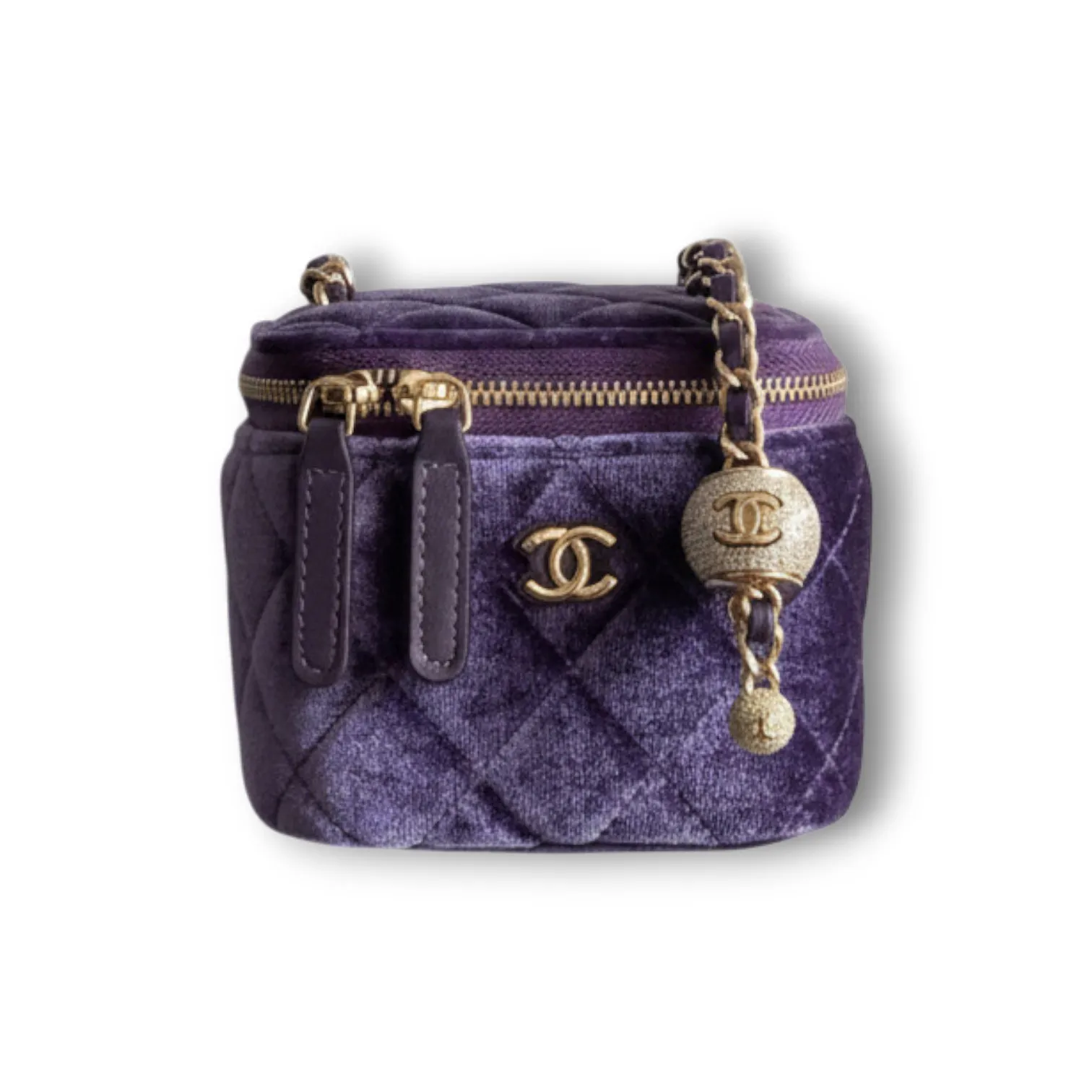 Клатч CHANEL Pearl Crush Small Vanity Case with Chain (12 см)