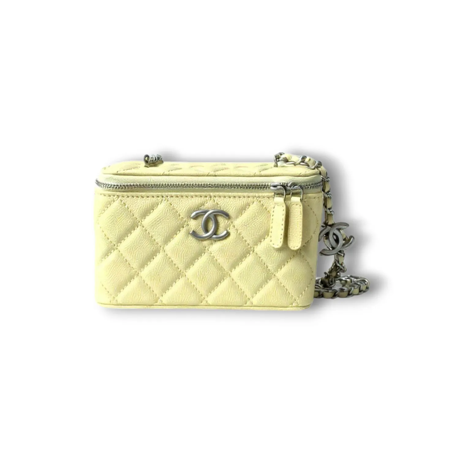 Клатч CHANEL Rectangular Vanity Case with Chain (17 см)