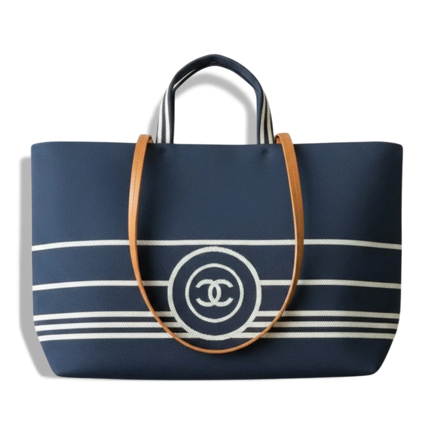 Сумка CHANEL Striped Canvas CC (38 см)