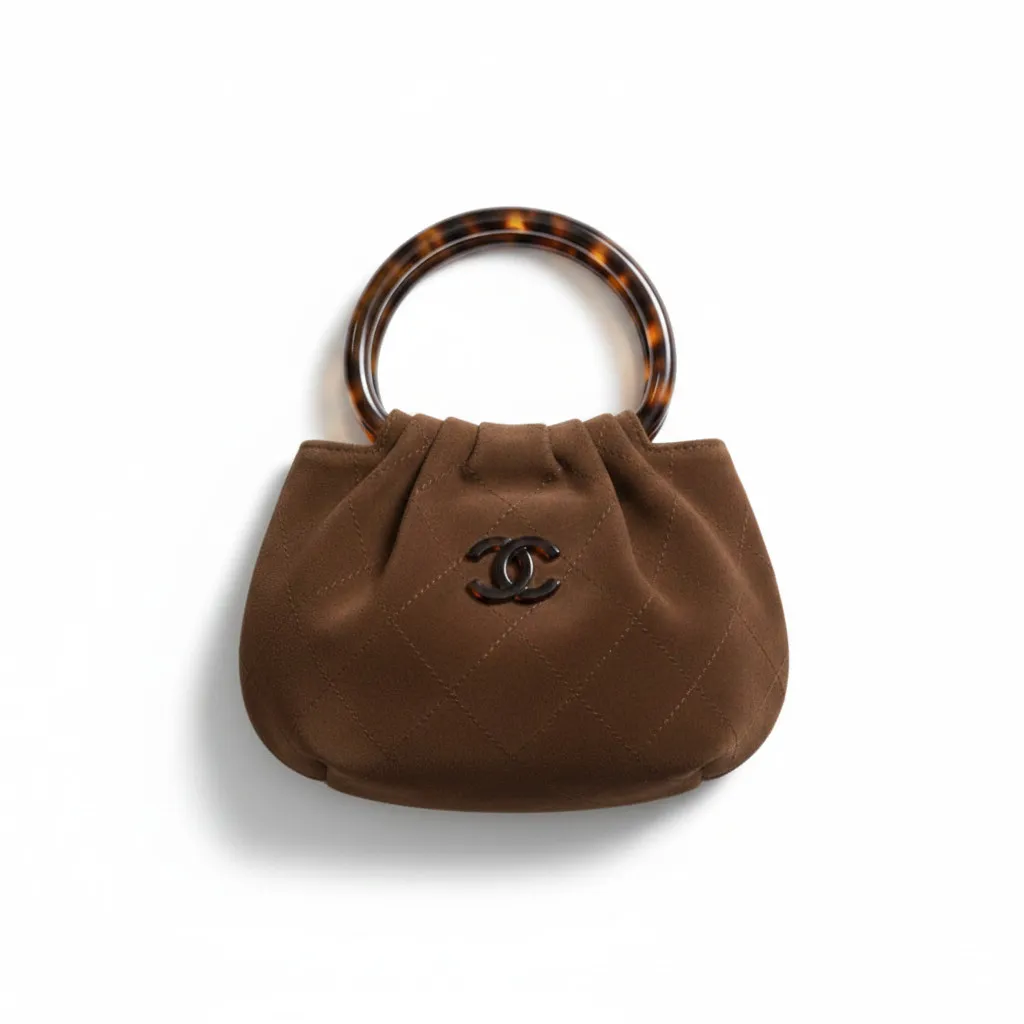 Сумочка CHANEL Tortoise Shell Handle Pouch (12 см)