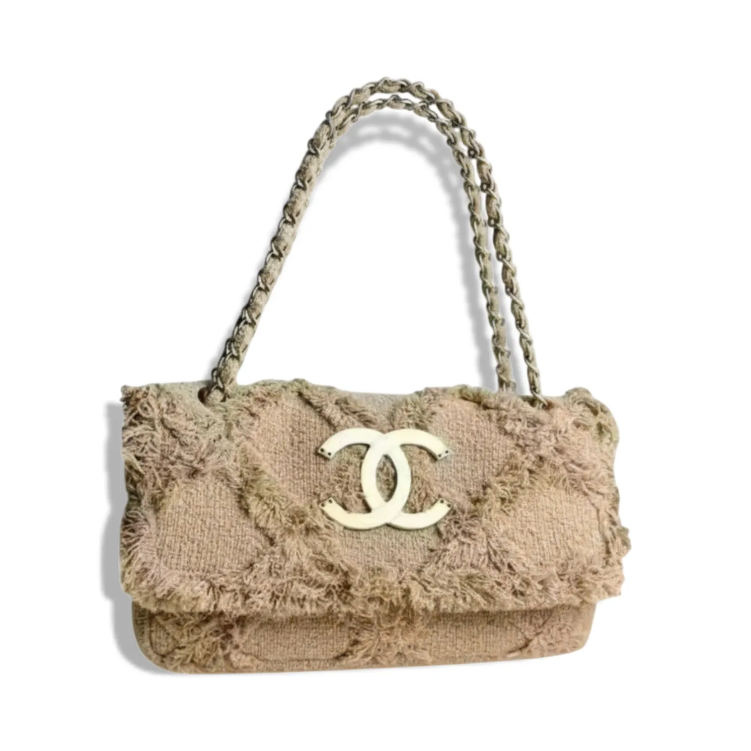 Сумка CHANEL Crochet Nature Tweed (26 см)
