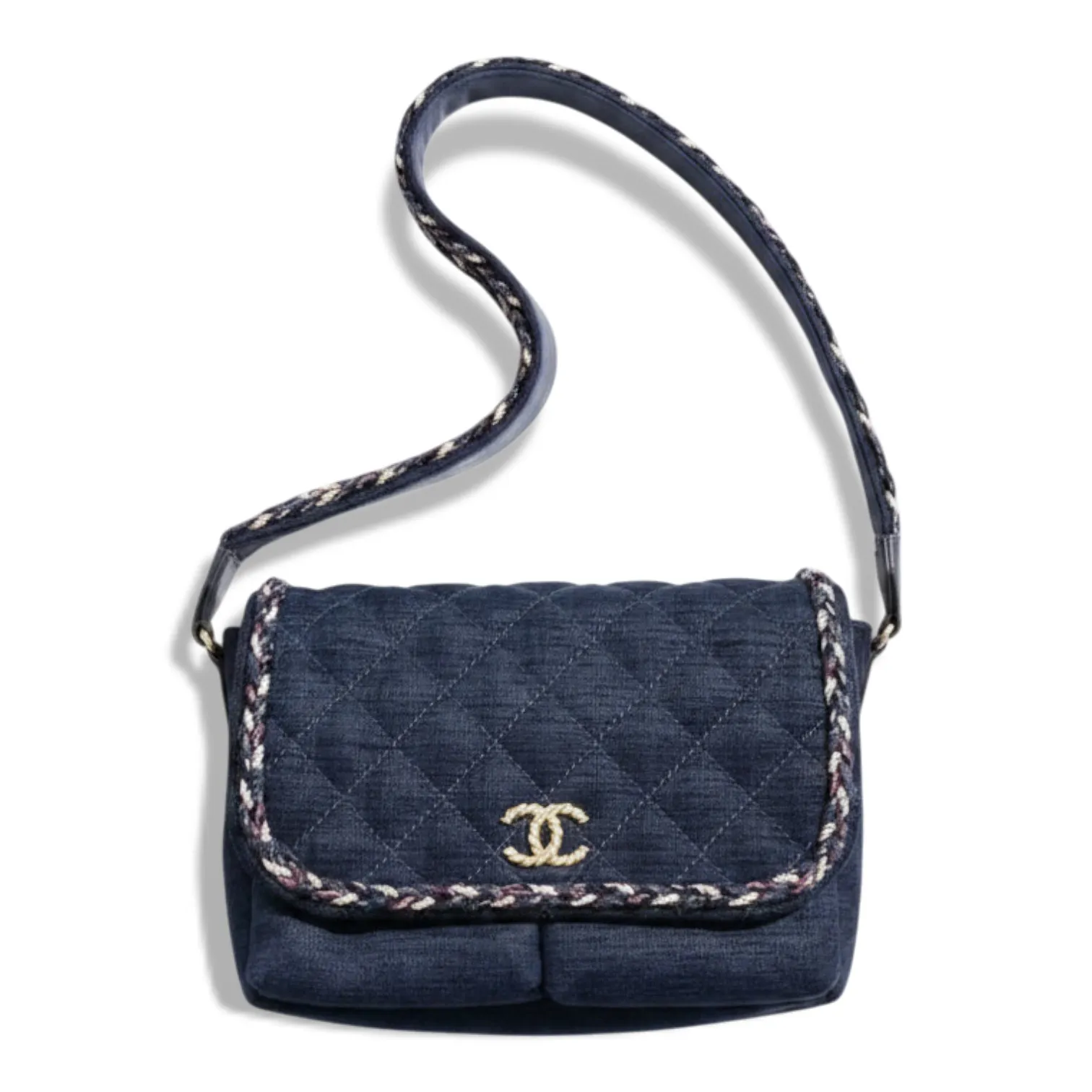 Сумка CHANEL Denim Flap Hobo (28 см)