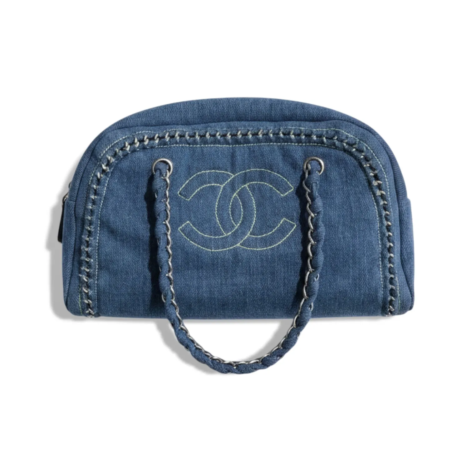 Сумка CHANEL Denim Luxe Ligne Bowler (30 см)