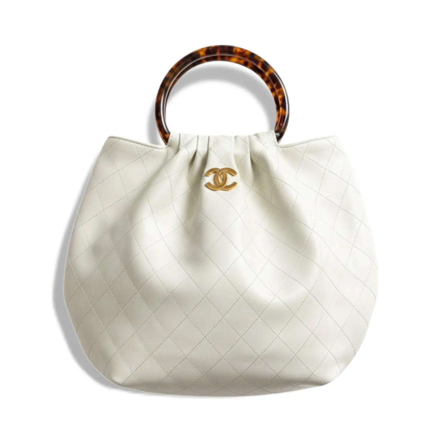 Сумка CHANEL Tortoise Shell Handle Pouch (36 см)