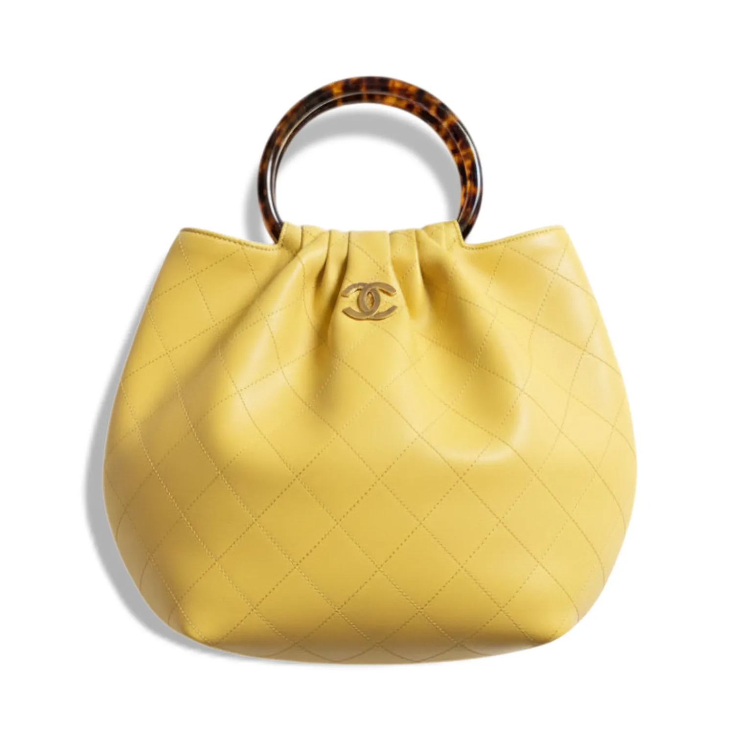 Сумка CHANEL Tortoise Shell Handle Pouch (36 см)