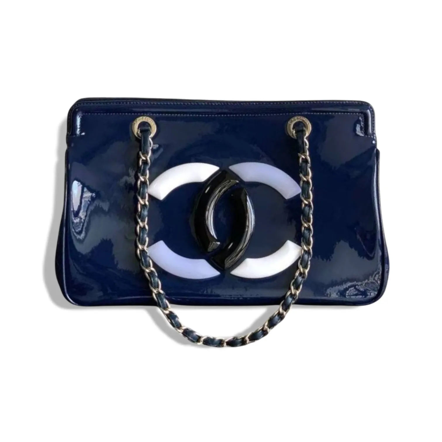 Сумка CHANEL Vinyl Window Flap (32 см)