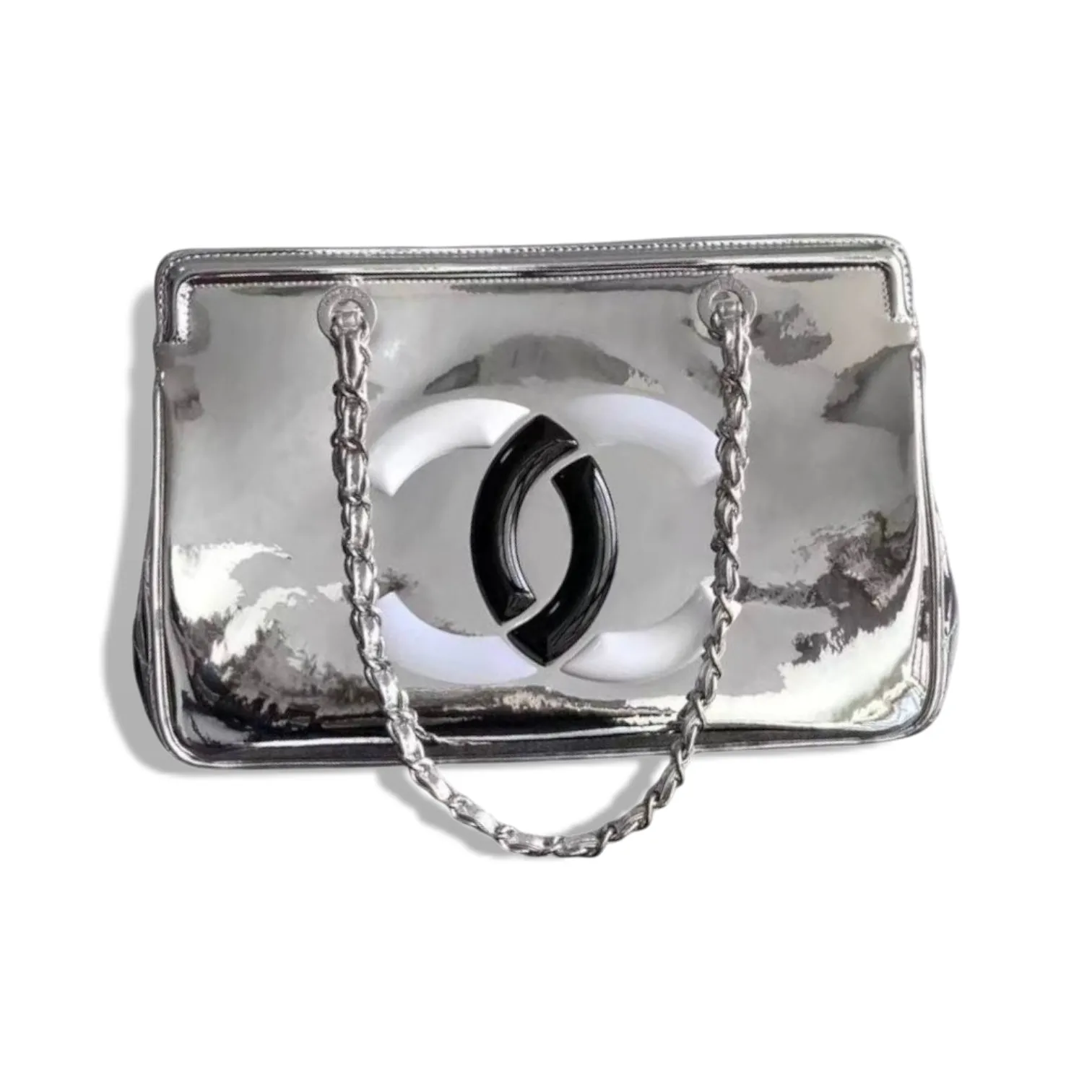 Сумка CHANEL Vinyl Window Flap (32 см)