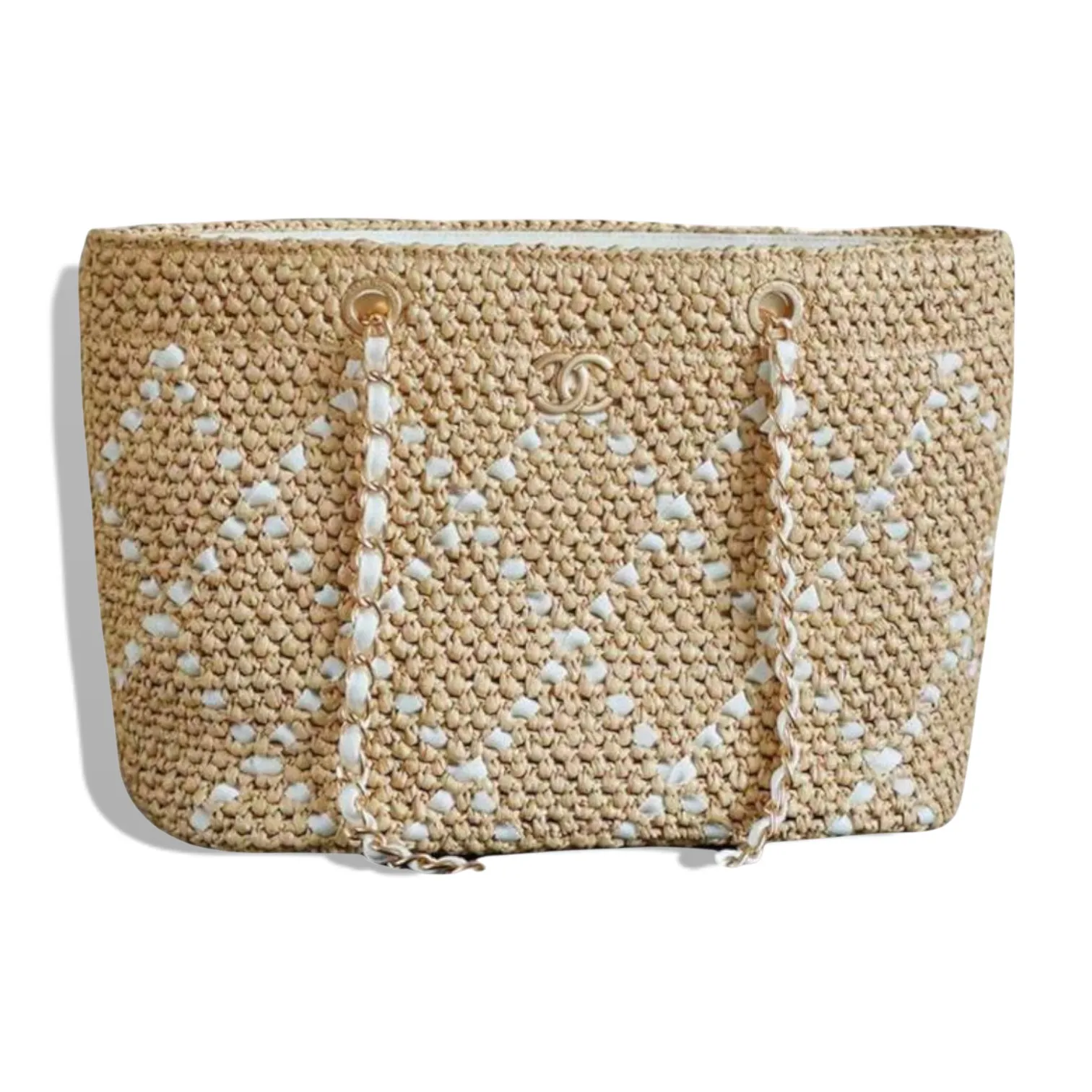 Сумка CHANEL Cruise 2026 Braided Raffia Shopping (37 см)