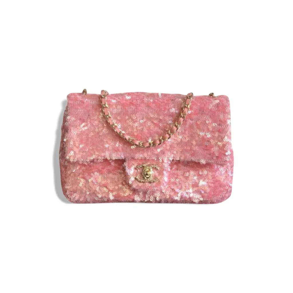 Сумка CHANEL Sequin Flap (23 см)