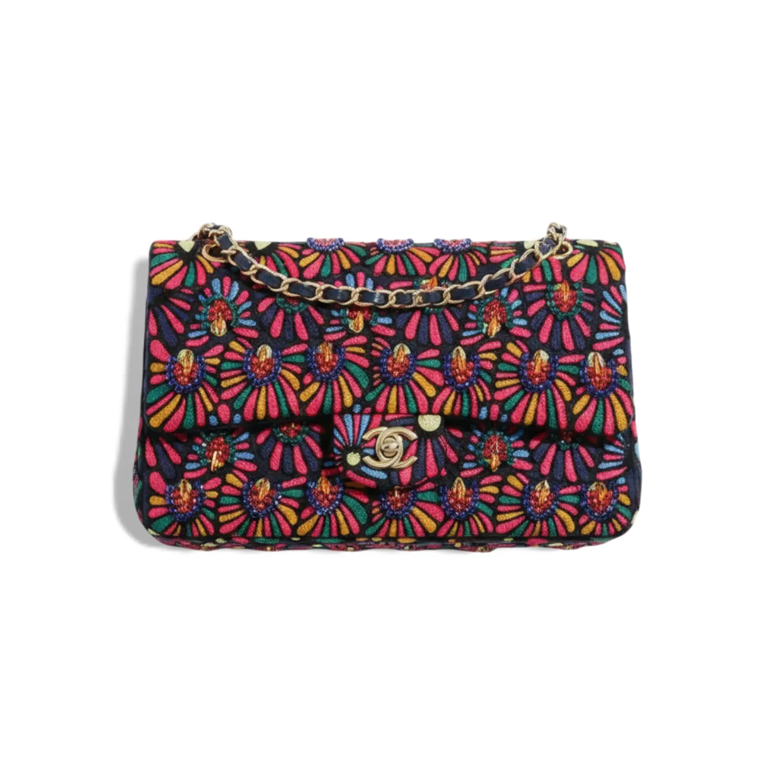 Сумка CHANEL Multi-Pattern Embroidered Flap (25 см)