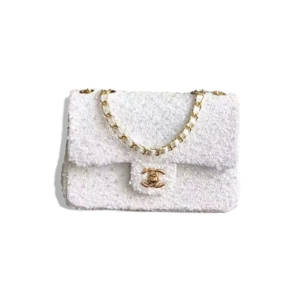 Сумка CHANEL Sequin Mini Rectangular Flap (20 см)
