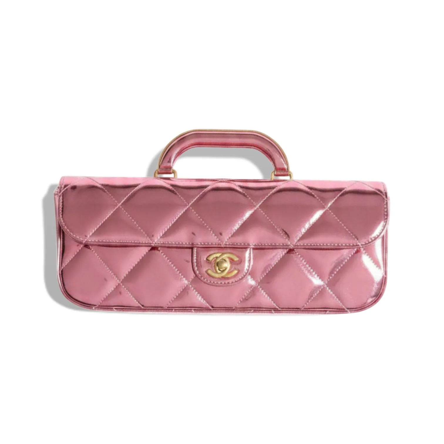 Клатч CHANEL Top Handle Flap Hobo (28 см)