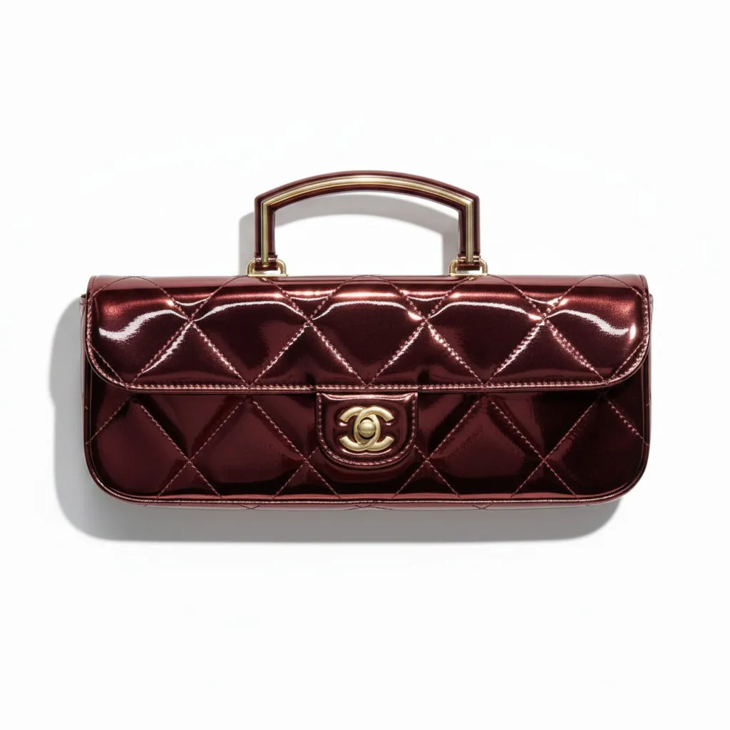 Клатч CHANEL Top Handle Flap Hobo (28 см)