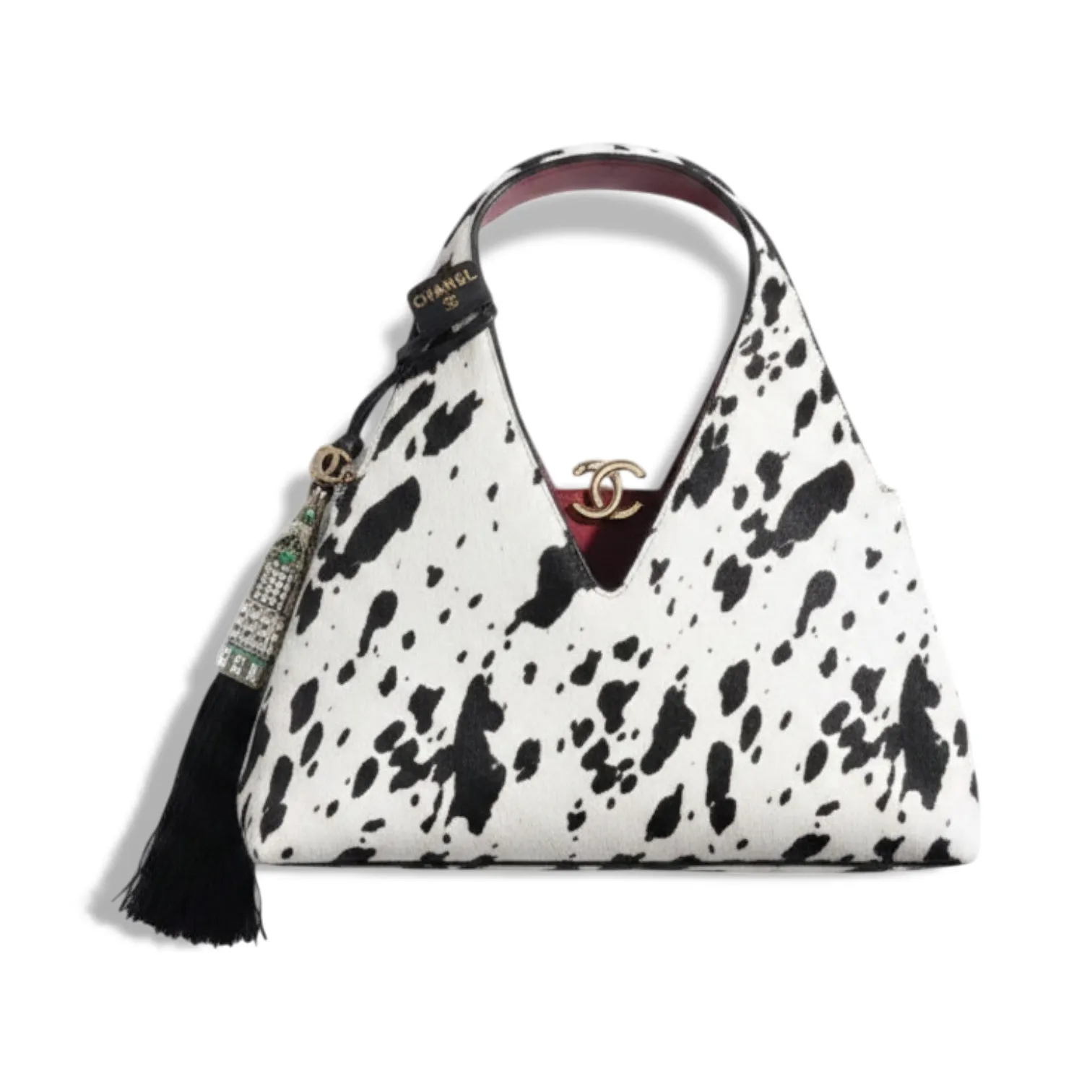 Сумка CHANEL Paris-Moscou Spire Leather Hobo (35 см)