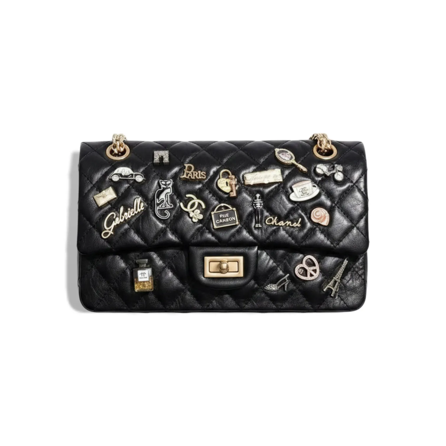 Сумка CHANEL Paris Rue Cambon Lucky Charms Reissue 2.55 Double Flap (24 см)