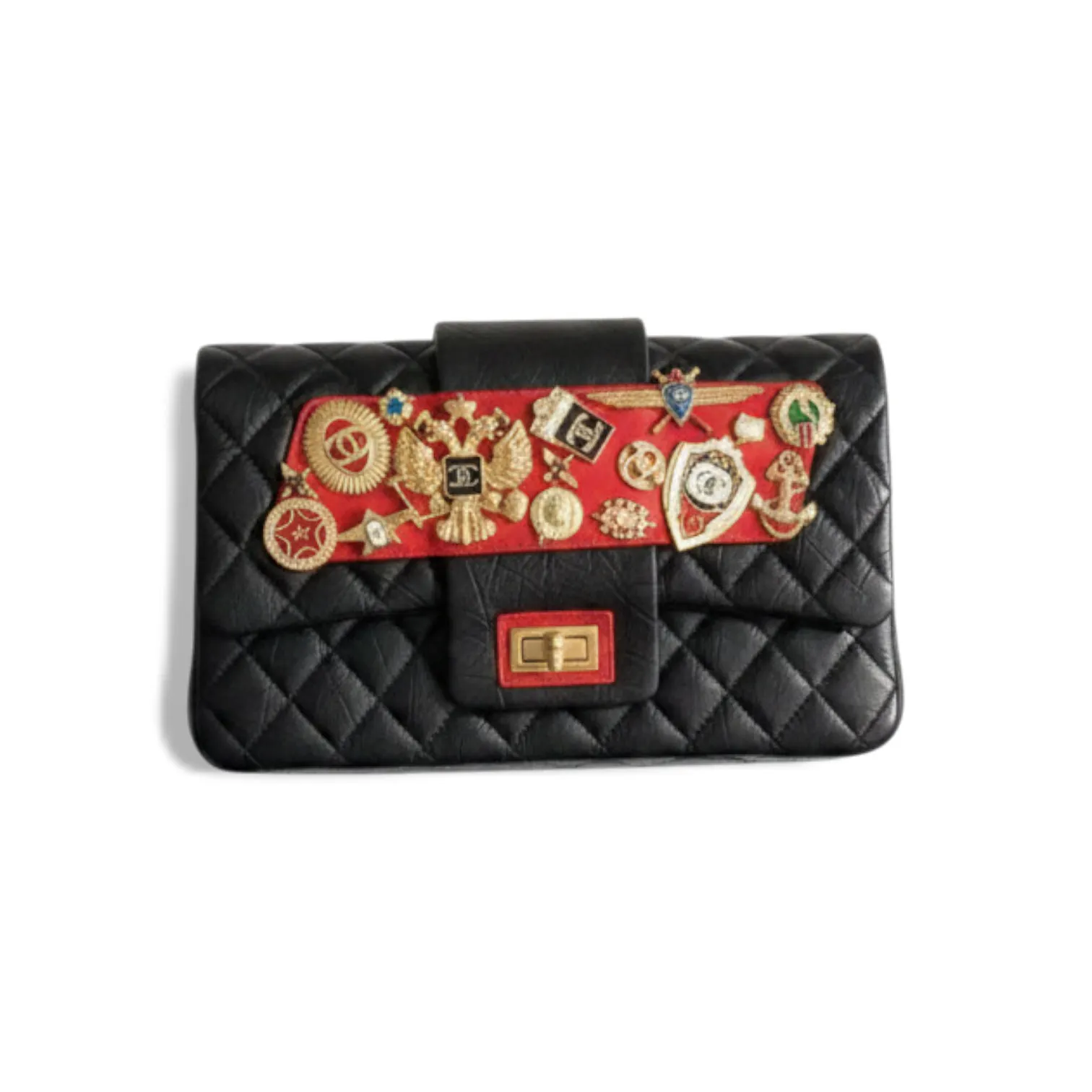 Сумка CHANEL Paris-Moscou Romanov Charms 2.55 Reissue Double Flap (24 см)
