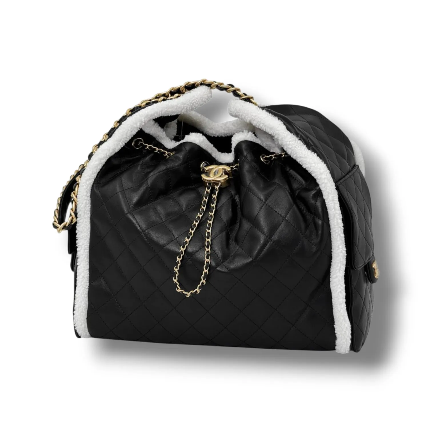 Сумка CHANEL Hobo мех овчина (26 см)