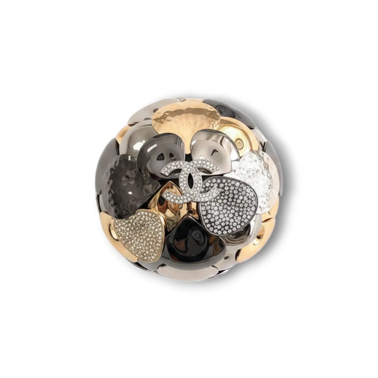 Клатч CHANEL Camellia Ball Minaudière (9 см)