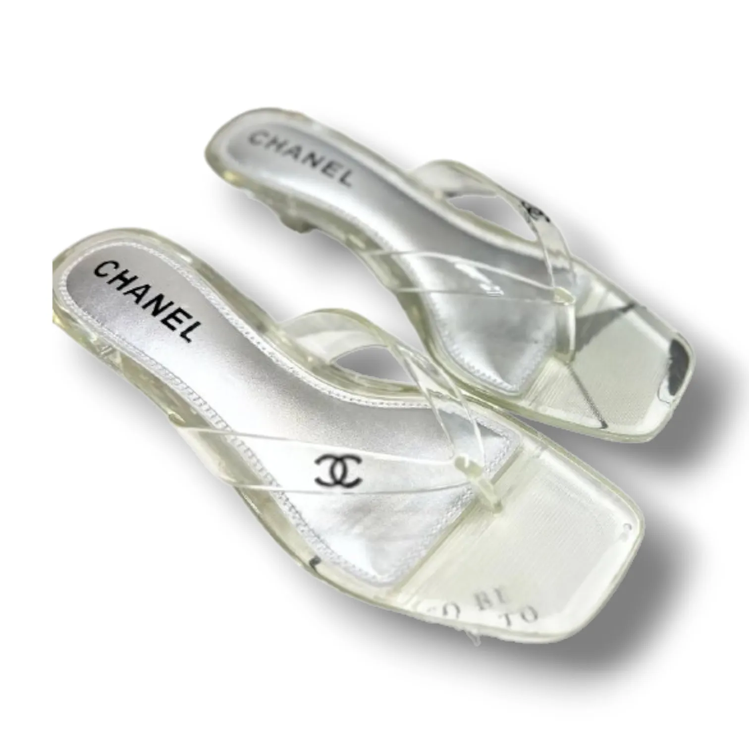Шлепанцы CHANEL