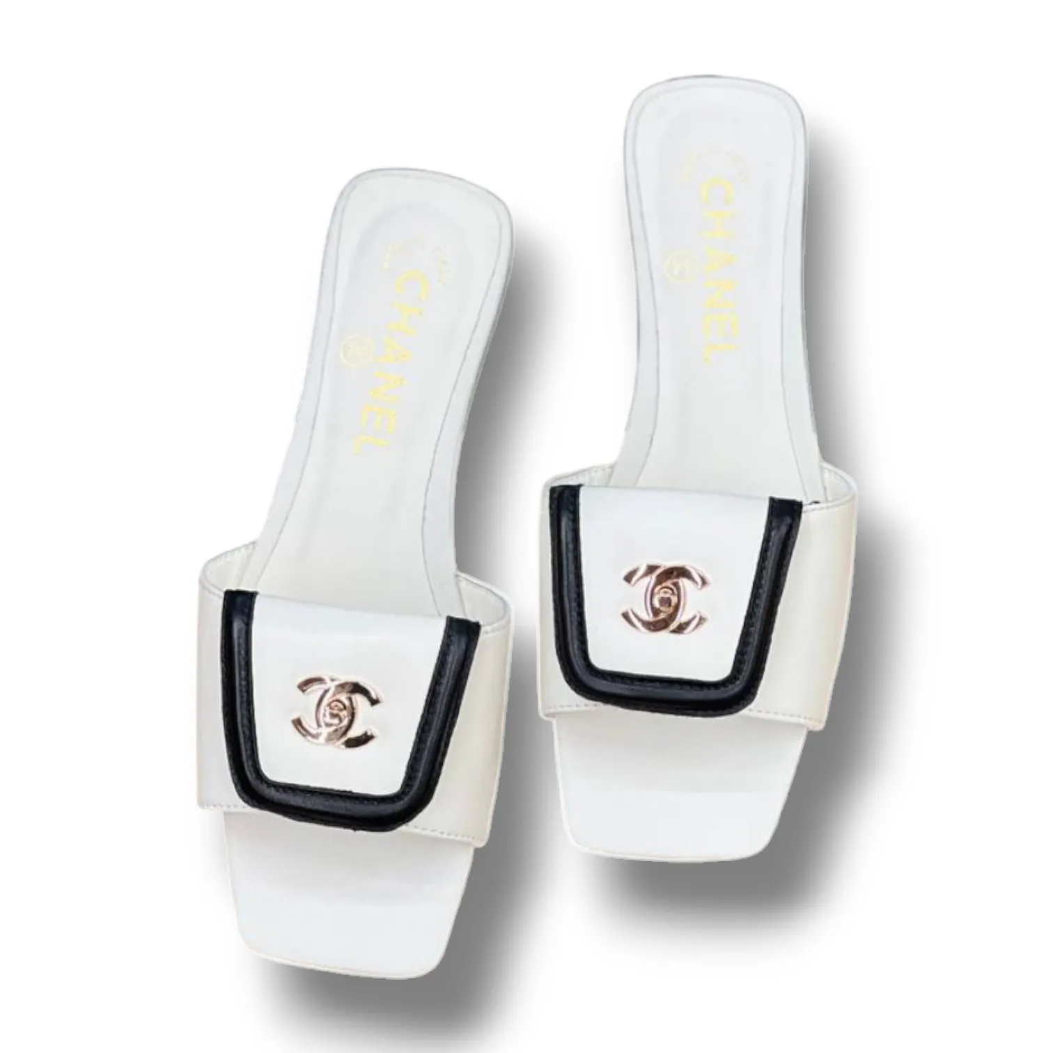 Шлепанцы CHANEL