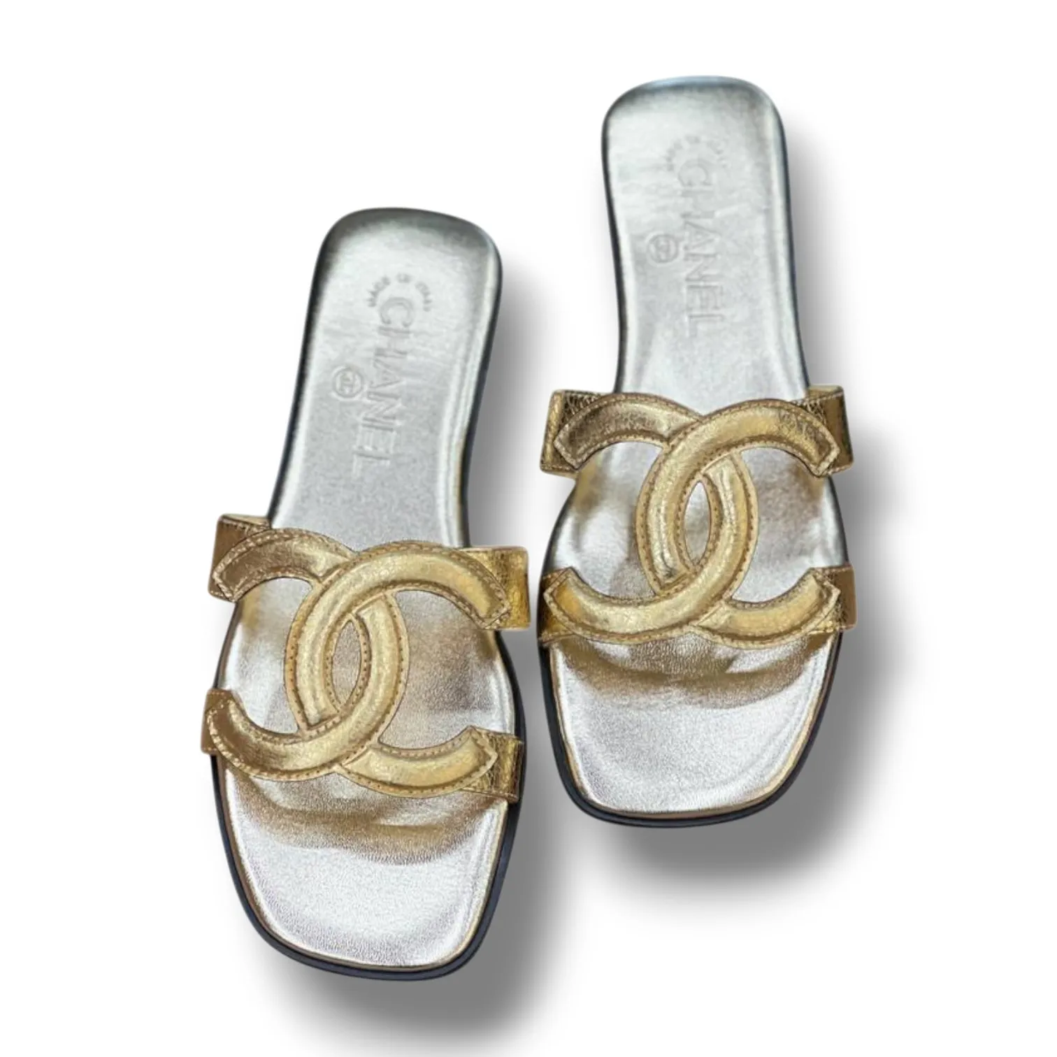 Шлепанцы CHANEL