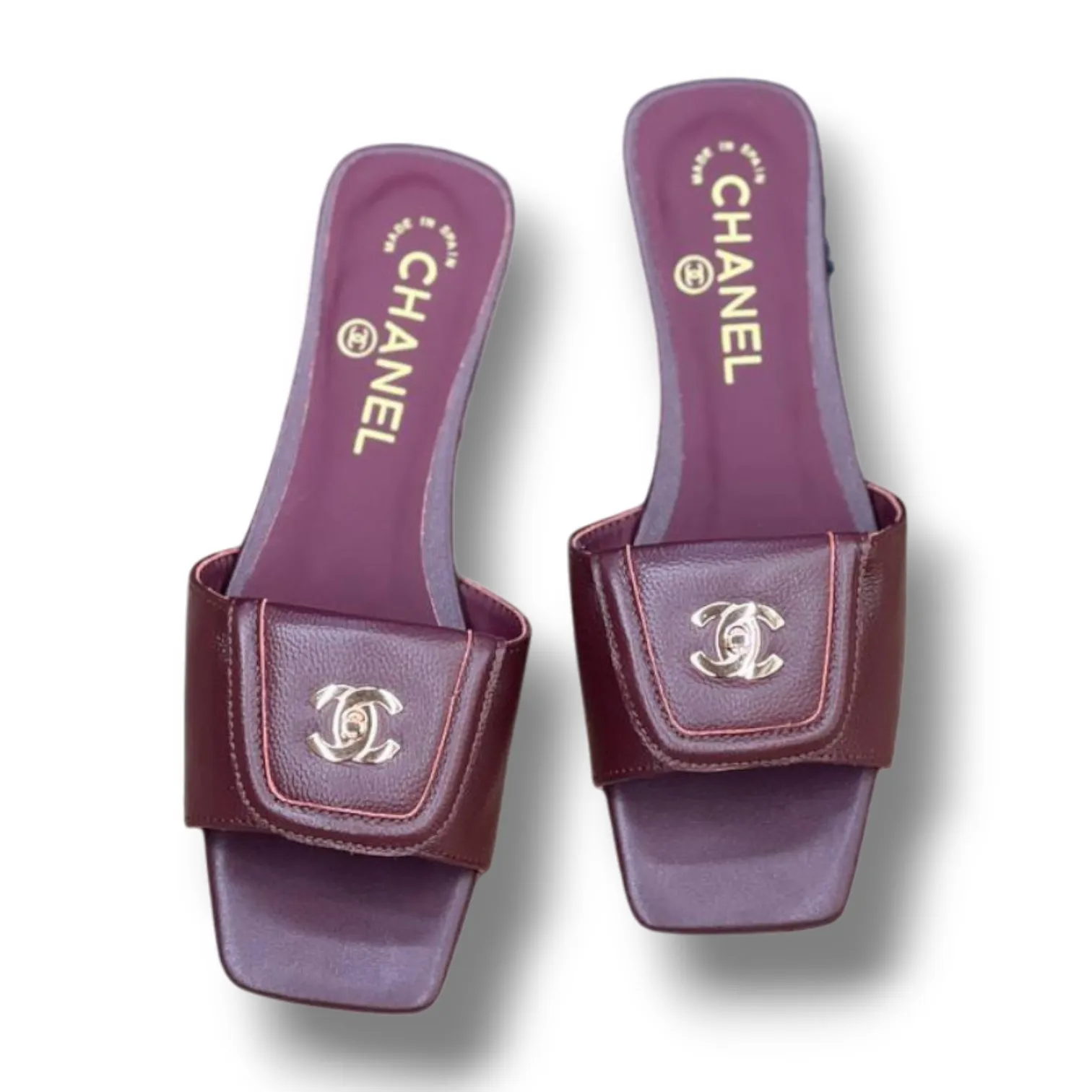 Шлепанцы CHANEL