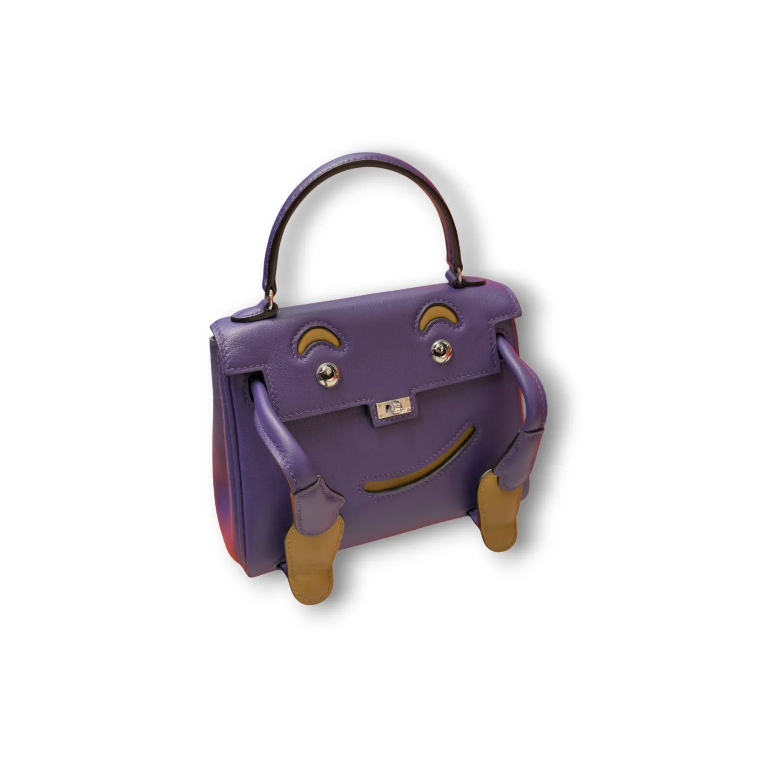 Сумка HERMES Kelly Doll Purple Dune New colors (16 см)