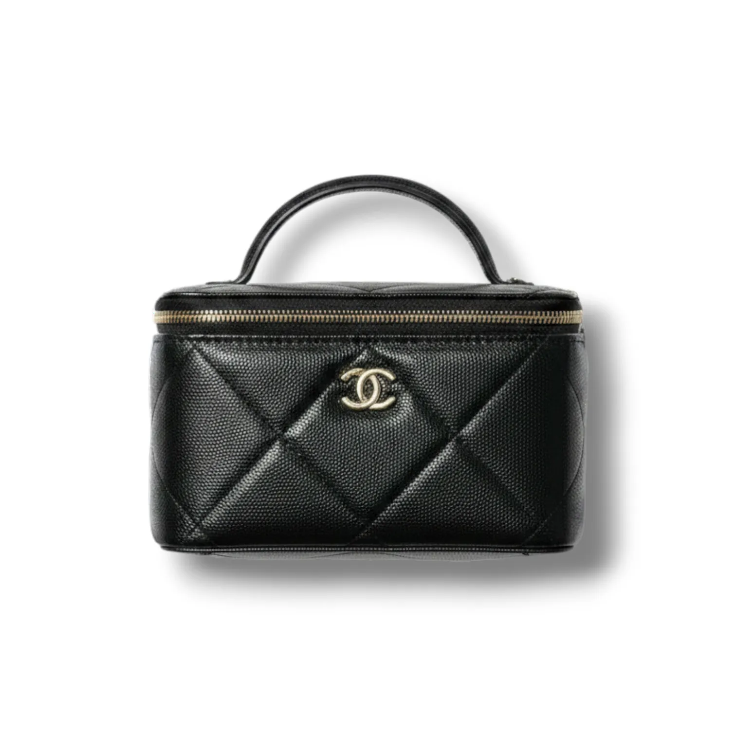 Клатч CHANEL Top Handle Long Vanity Case (19 см)