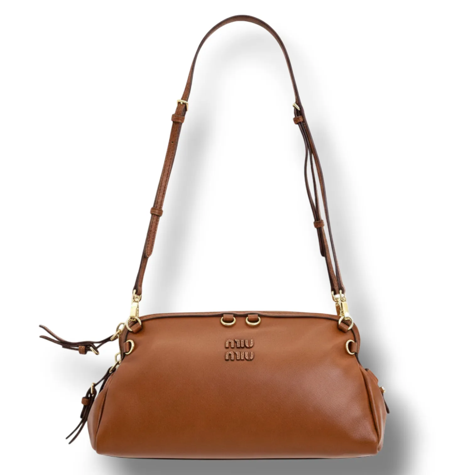 Сумка MIU MIU Caprice Leather Clutch (28 см)