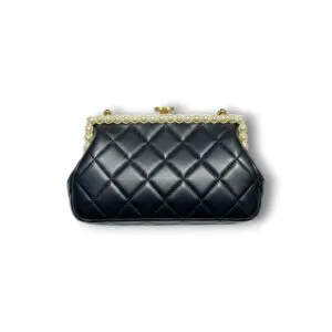 Клатч CHANEL Pearl Kiss Lock Evening Frame (22 см)