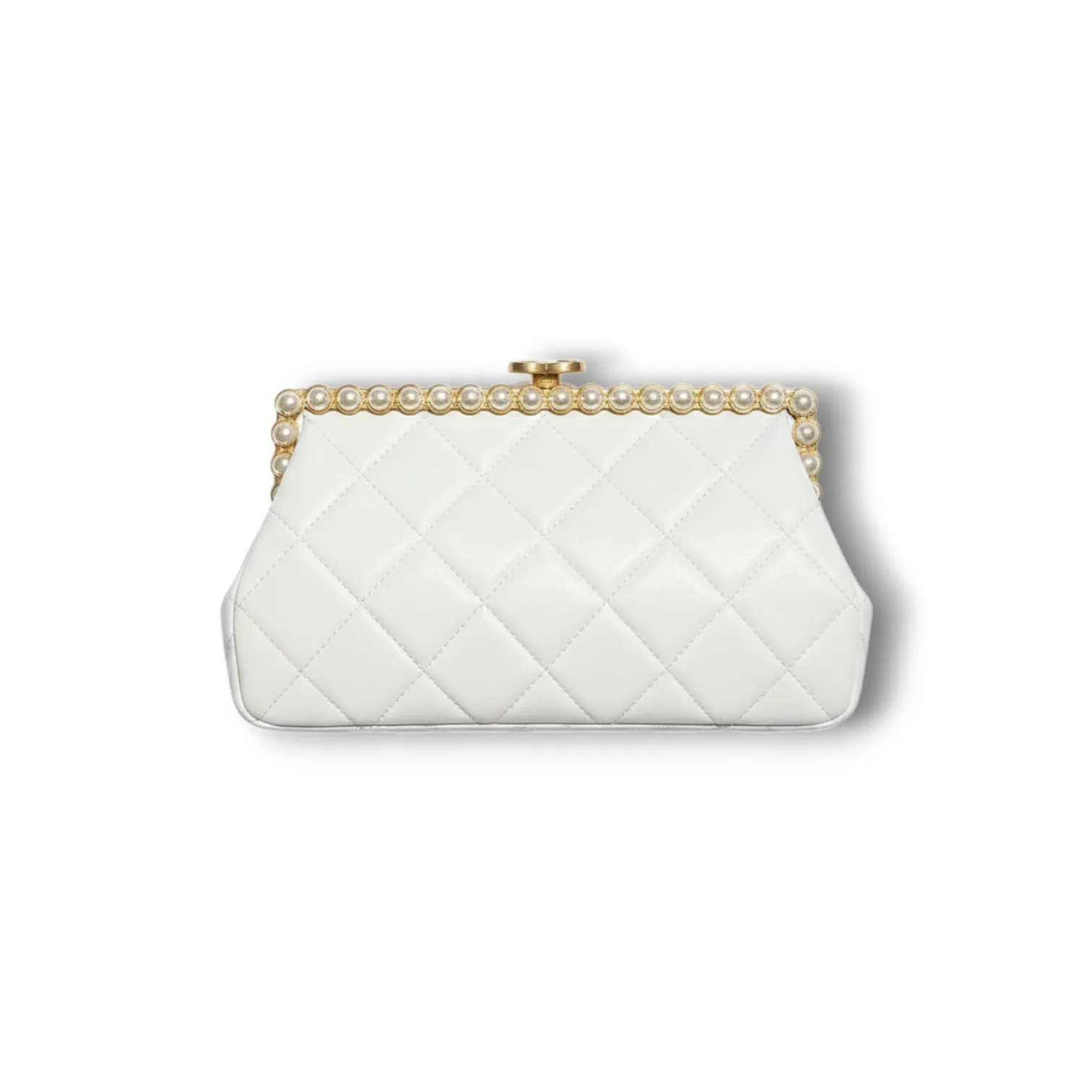Клатч CHANEL Pearl Kiss Lock Evening Frame (22 см)