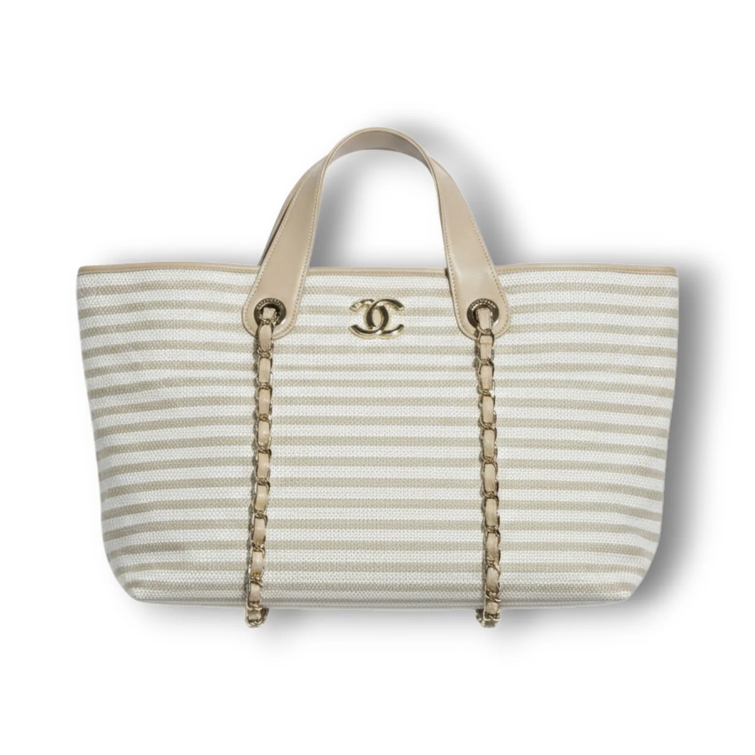 Сумка CHANEL Striped Fabric CC (35 см)